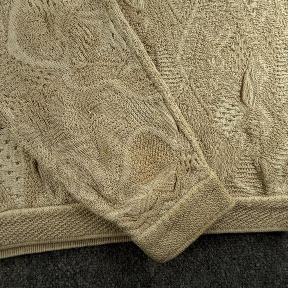 COOGI Naturals XL Earth Tone Beige Australia Made Sweater Knit Pullover ***** - Picture 7 of 16